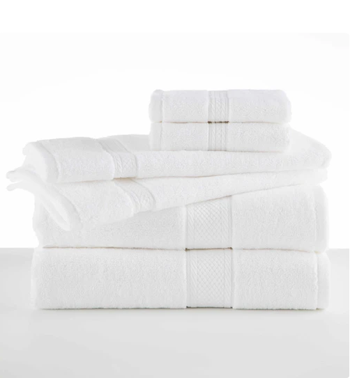 Martex Grand Patrician Suites white hotel towel collection