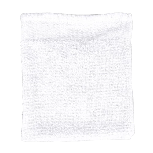 White commercial bar mop towel | Hotel Supplies USA White bar mop towel with visible woven cleaning texture